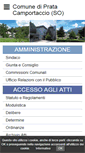 Mobile Screenshot of comune.pratacamportaccio.so.it